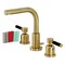Fauceture FSC8953DKL 8" Widespread Bathroom Faucet, Brushed Brass FSC8953DKL - alternate 1